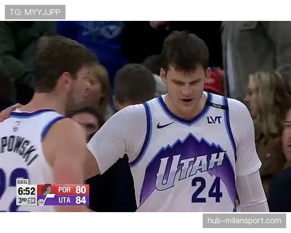 杨瀚森失准三分开拓者惜败 凯斯勒表现亮眼助爵士取胜 杨瀚森失准三分开拓者惜败 凯斯勒表现亮眼助爵士取胜